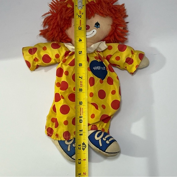 Vintage 1978 Knickerbocker ~ Half Pint ~ 13" Plush Clown Doll Preowned - Picture 15 of 15
